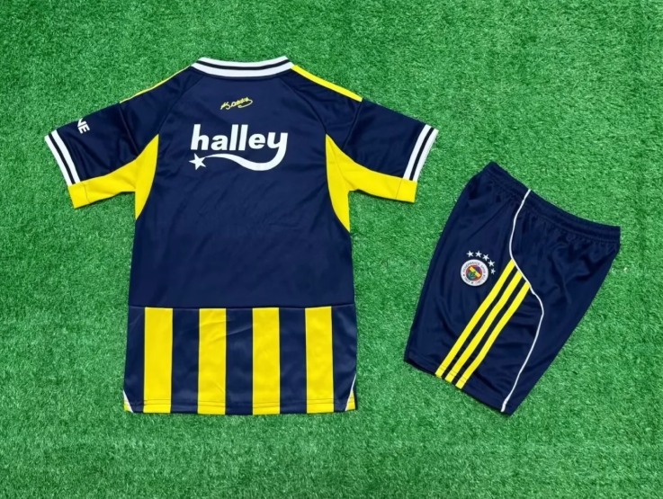Kids Fenerbahçe Home Kit 2025/26