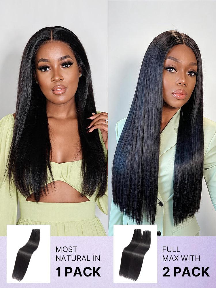 Straight / Body Wave / Kinky Curly / Yaki Straight / Kinky Straight / Messy Curly Clip in Hair Extensions Real Human Hair Pieces 135g 9pcs / 7pcs with Free Gift