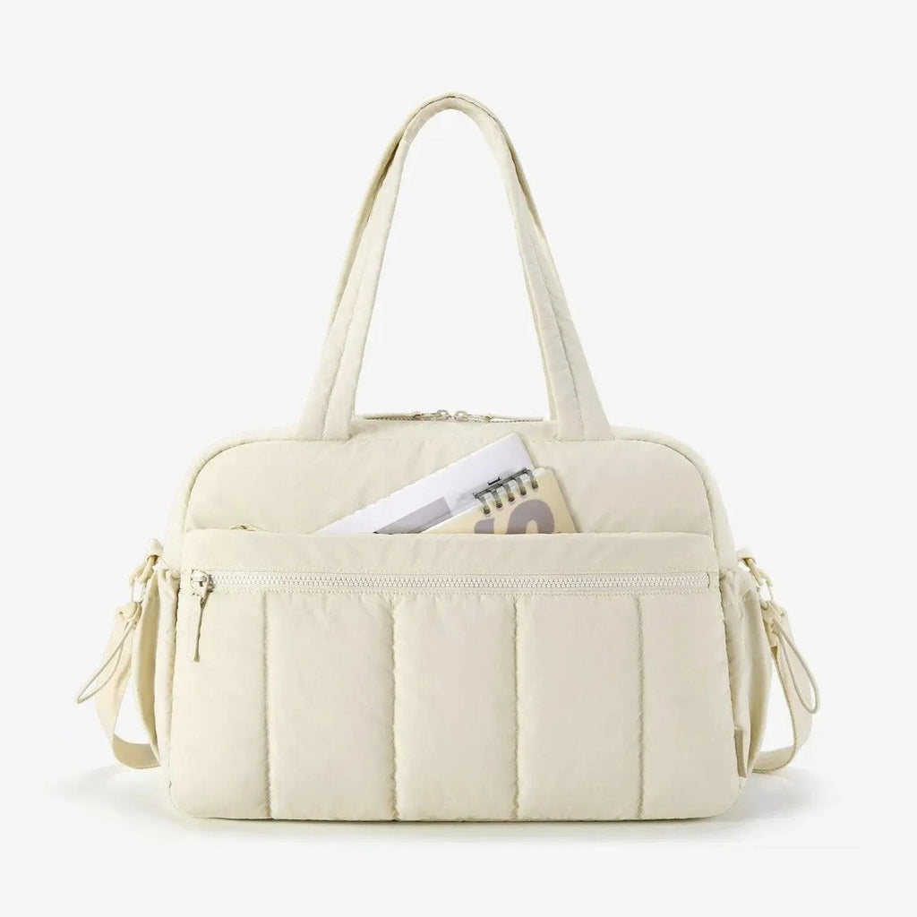 Puffy Water-Resistant Gym & Travel Duffle Bag