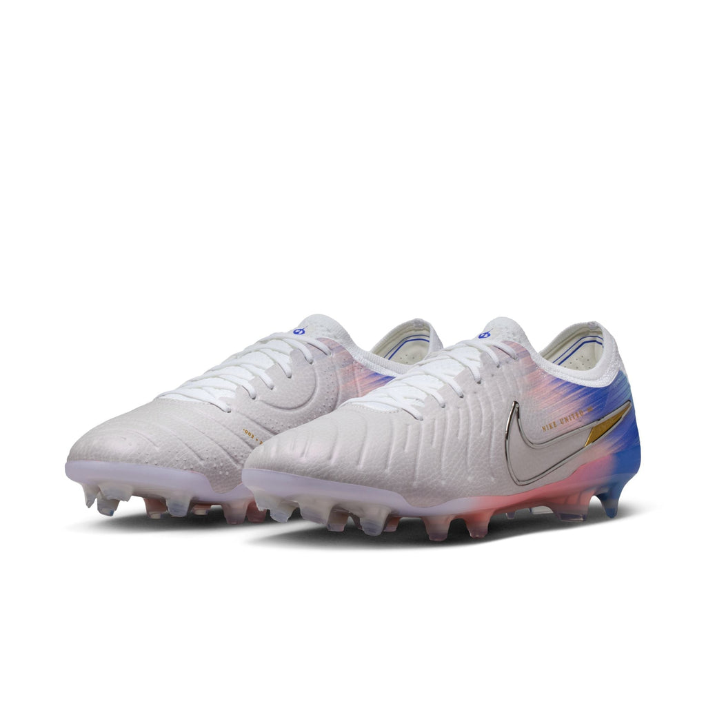 Nike United Tiempo Legend 10 Elite FG Firm Ground Soccer Cleat -  Vast Grey/Racer Blue