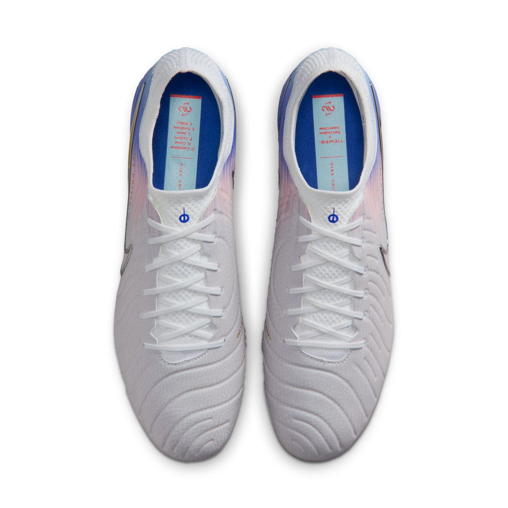 Nike United Tiempo Legend 10 Elite FG Firm Ground Soccer Cleat -  Vast Grey/Racer Blue
