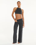 Serenity Soft Mid Rise Straight Leg Pants | Shadow