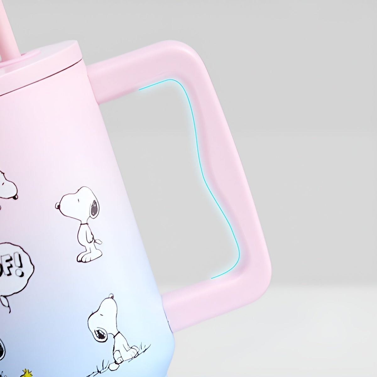 Peanuts Snoopy Woof Travel Tumbler - Limited Ombre Color