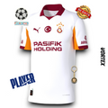 Galatasaray Player Away Jersey 2025/26 - With Sponsors